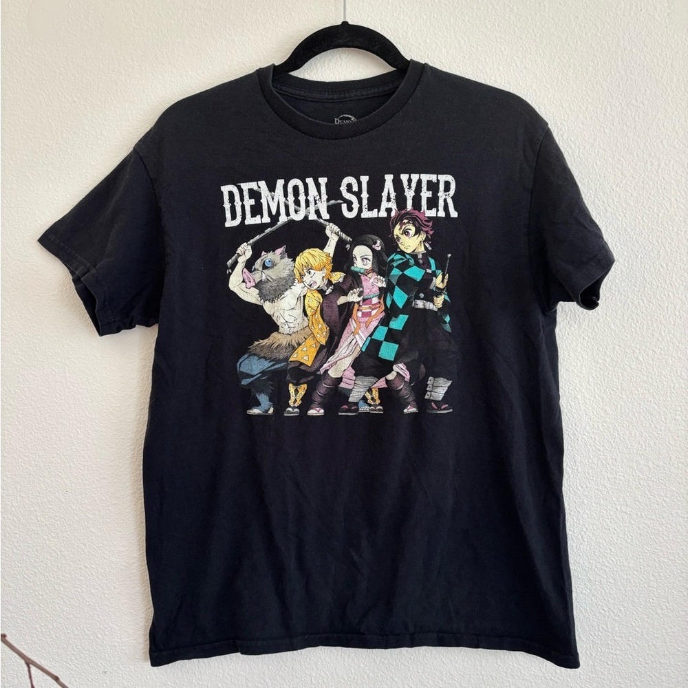 Demon Slayer Black Graphic T-Shirt